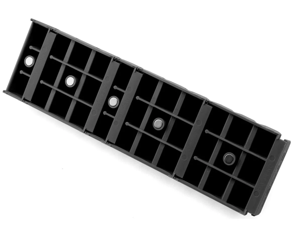 Ernst Manufacturing 40 Tool Magnetic Pro Wrench Organizer (Black)