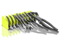 Ernst Manufacturing No-Slip 10 Tool Plier Organizer (HI-VIZ)