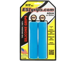ESI Grips FIT XC Grips (Aqua)
