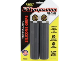 ESI Grips MTB Ribbed Chunky Silicone Grips (Black)
