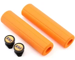 ESI Grips MTB Ribbed Extra Chunky Silicone Grips (Orange)