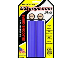 ESI Grips Racer's Edge Silicone Grips (Blue)