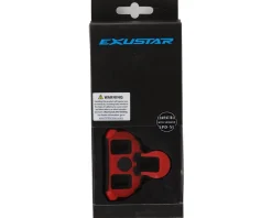 Exustar SL3H2 Road Cleats (For Shimano SPD-SL) (6°) (Red)