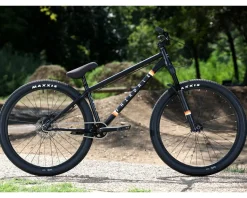Fairdale Hareraiser FX Dirt Jumper 26" Bike (Matte Black) (S/M)