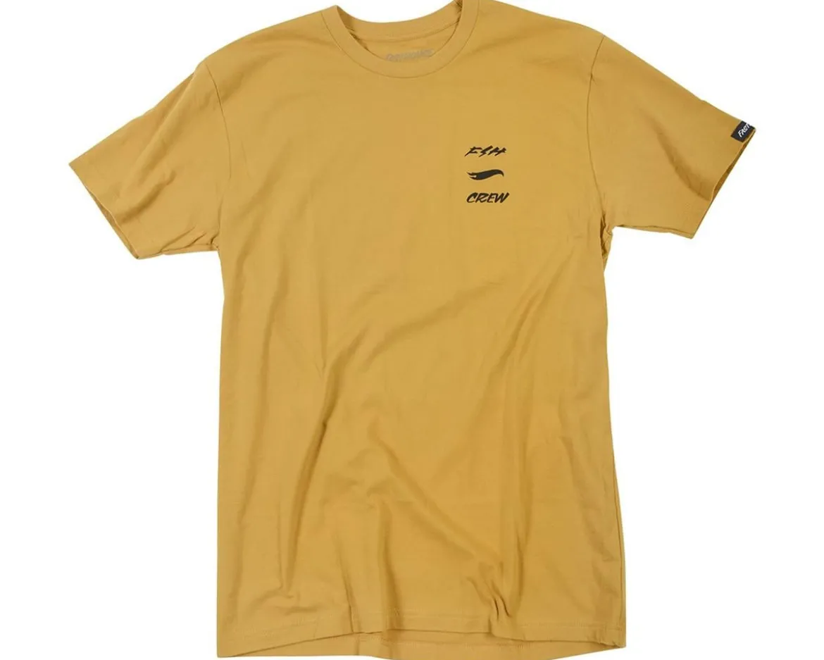 Fasthouse Inc. Major Hot Wheels T-Shirt (Vintage Gold) (S)
