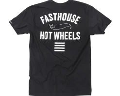 Fasthouse Inc. Major Hot Wheels T-Shirt (Black) (S)