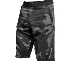 Fasthouse Inc. Youth Crossline 2.0 Short (Black/Camo) (No Liner) (22)