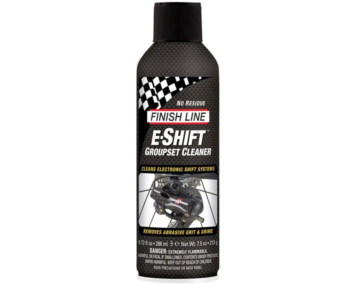 Finish Line E-Shift Cleaner Electronic Groupset Cleaner (Aerosol) (9oz)