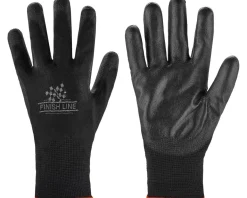 Finish Line Mechanic's Grip Gloves (Black) (S/M)