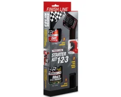 Finish Line Starter Kit 1-2-3 (Brush, Degreaser, Dry Lube)