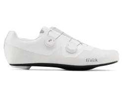 fizik Lyra Road Shoes (White/White) (43)