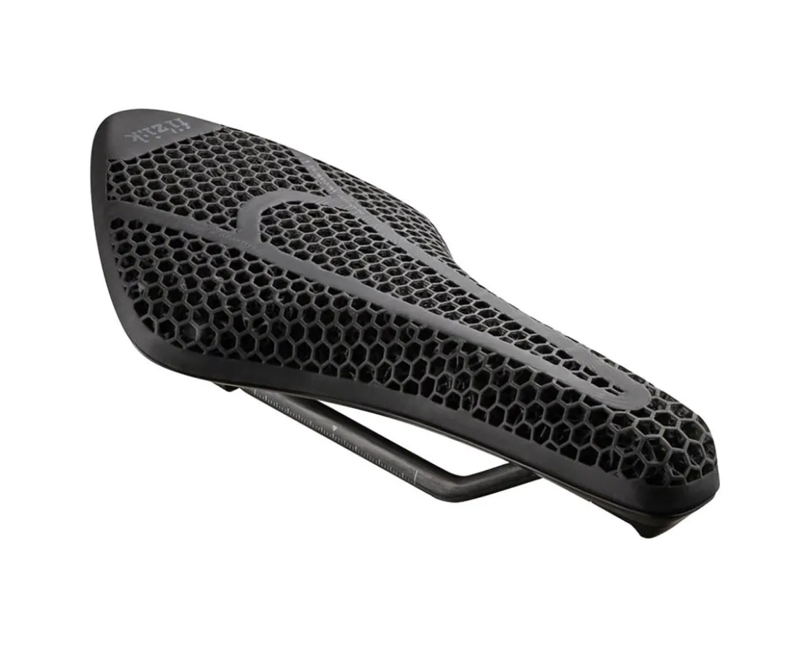 fizik Transiro Aeris Short Distance R1 Adaptive Saddle (Black) (Carbon Rails) (135mm Width)