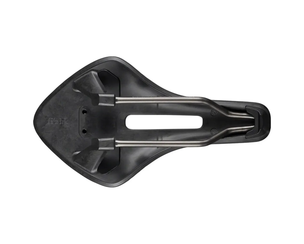 fizik Transiro Aeris Short Distance R3 Saddle (Black) (Kium Rails) (135mm)