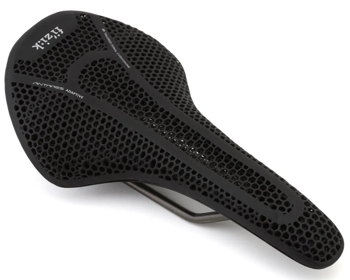 fizik Vento Antares R3 Adaptive Road Saddle (Black) (Kium Rails) (3D-Printed) (140mm)