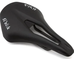 fizik Vento Argo R1 Light Saddle (Black) (Carbon Rails) (150mm)