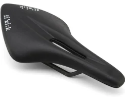 fizik Vento Arione R1 Light Saddle (Black) (Carbon Rails) (145mm)