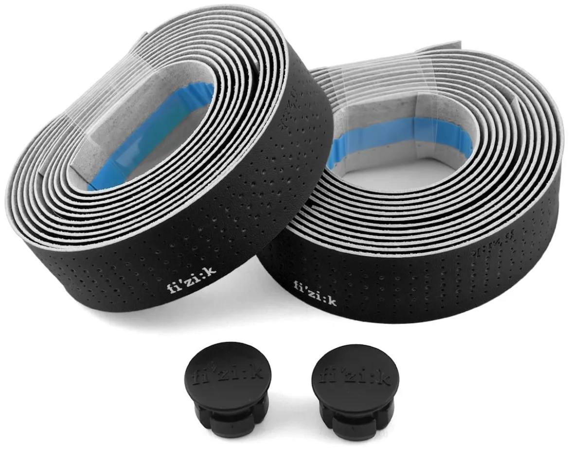 fizik Tempo Microtex Classic Handlebar Tape (Black) (2mm Thick)