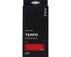 fizik Tempo Microtex Classic Handlebar Tape (Red) (2mm Thick)