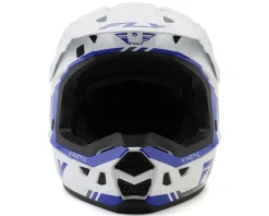 Fly Racing Kinetic Verdict Helmet (White/Blue/Grey) (2XL)