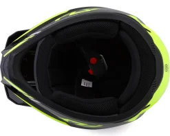 Fly Racing Kinetic Verdict Helmet (Black/Hi-Vis/Grey) (2XL)