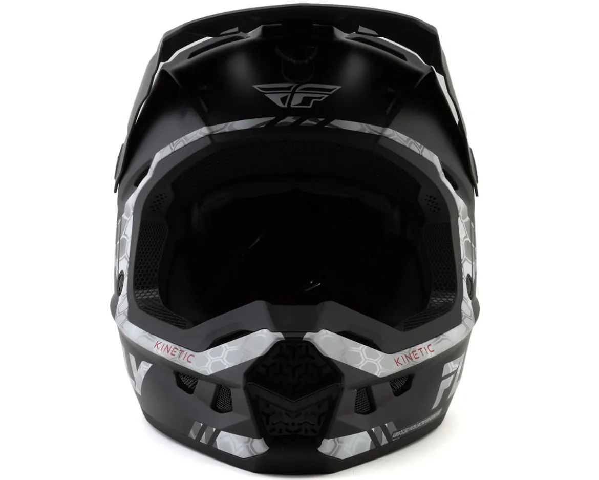 Fly Racing Kinetic Verdict Kryptek Helmet (Black/Grey) (XS)