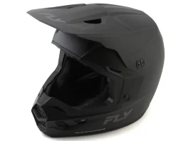 Fly Racing Kintetic Solid Helmet (Matte Black) (2XL)