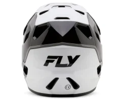 Fly Racing Rayce Repeat Full Face Helmet (Black/White) (L)