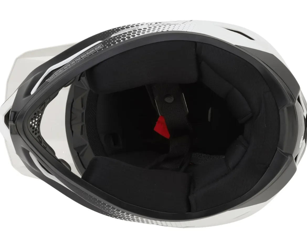 Fly Racing Rayce Sonar Youth Bicycle Helmet (White/Black) (Youth L)
