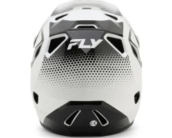 Fly Racing Rayce Sonar Youth Bicycle Helmet (White/Black) (Youth L)
