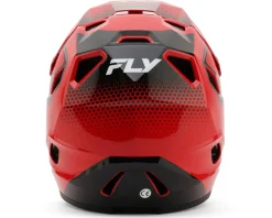 Fly Racing Rayce Sonar Youth Bicycle Helmet (Red/Black) (Youth S)