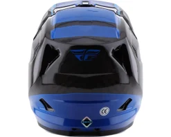 Fly Racing Werx-R Carbon Full Face Helmet (Blue Carbon) (Youth L)