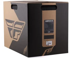 Fly Racing Werx-R Carbon Helmet (Black Carbon) (XL)