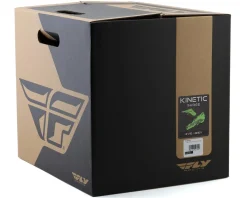 Fly Racing Youth Kinetic Surge Helmet (Grey/Hi-Vis) (Youth S)