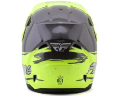 Fly Racing Youth Kinetic Surge Helmet (Grey/Hi-Vis) (Youth S)