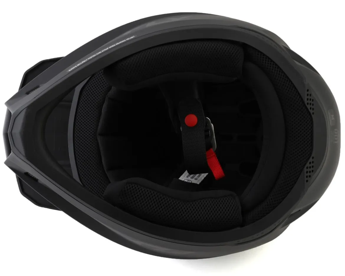 Fly Racing Youth Kinetic Solid Helmet (Matte Black) (Youth L)