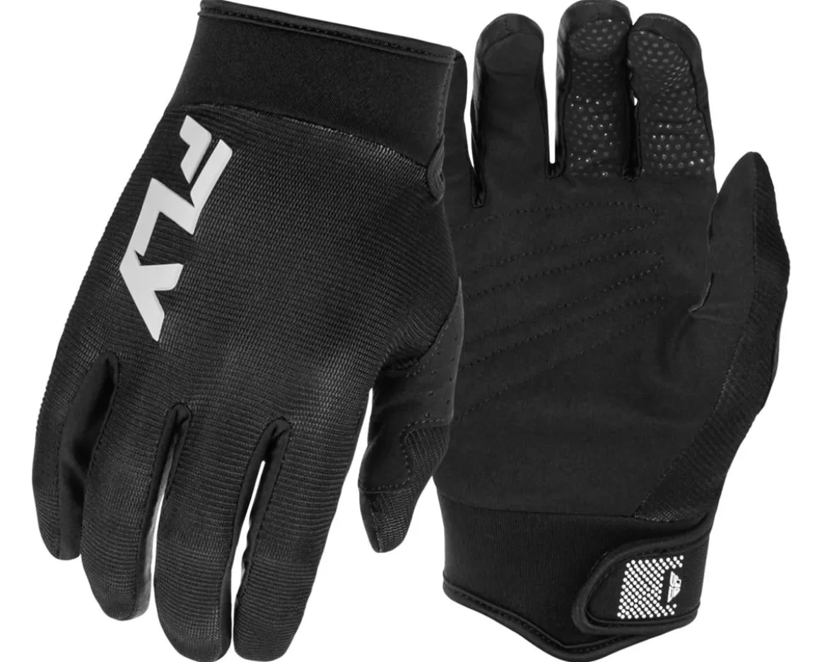 Fly Racing F-16 Gloves (Black/White) (XS)
