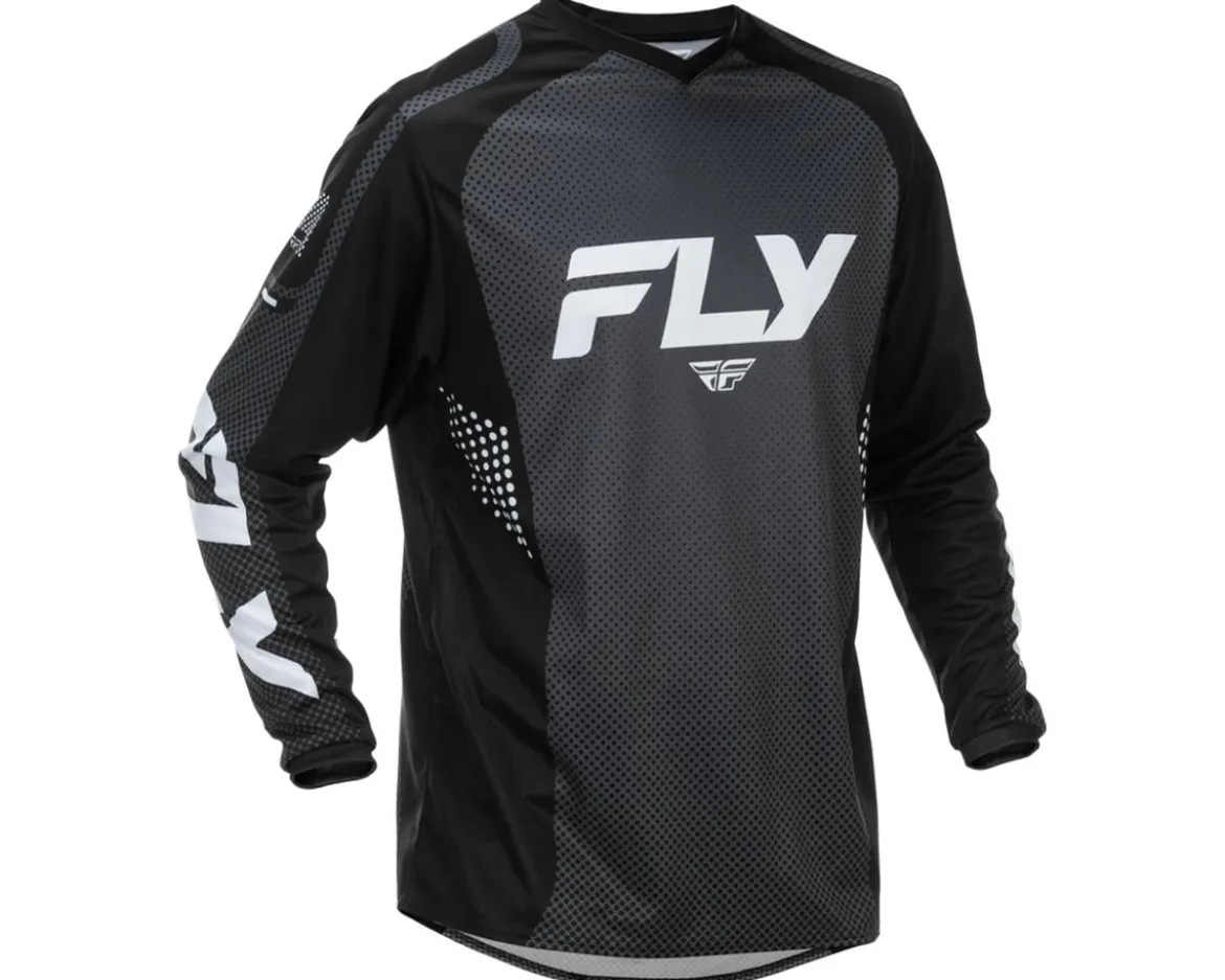 Fly Racing F-16 Jersey (Black/White) (2XL)