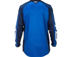 Fly Racing F-16 Jersey (Blue/Dark Blue/White) (2XL)