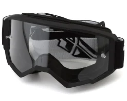 Fly Racing Focus Goggle (Black/White) (Clear Lens)