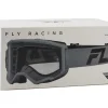 Fly Racing Focus Goggles (Silver/Charcoal) (Clear Lens)