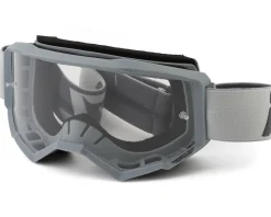 Fly Racing Focus Goggles (Silver/Charcoal) (Clear Lens)