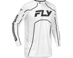 Fly Racing Rayce Bicycle Jersey (White/Black) (L)