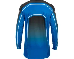 Fly Racing Rayce Bicycle Jersey (Blue/Black/White) (2XL)