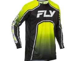 Fly Racing Rayce Bicycle Jersey (Lime/Black/White) (S)