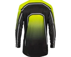 Fly Racing Rayce Bicycle Jersey (Lime/Black/White) (S)