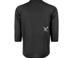Fly Racing Ripa 3/4 Sleeve Jersey (Black/Grey) (S)