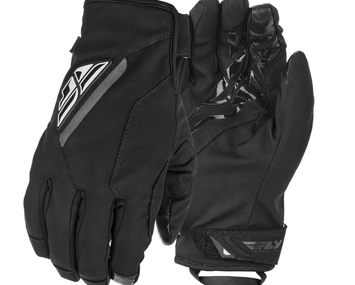 Fly Racing Title Winter Gloves (Black) (S)
