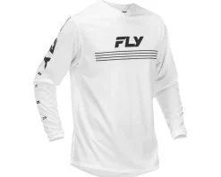 Fly Racing Universal Jersey (White/Black) (2XL)