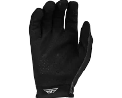 Fly Racing Women's Lite Long Finger Gloves (Black/Light Grey) (S)