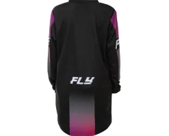 Fly Racing Youth F-16 Jersey (Black/Red/Purple) (Youth L)